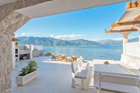Beach terrace
