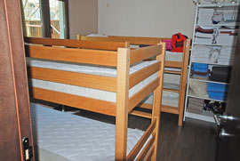 Bedroom with bunk beds