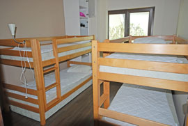Bedroom with bunk beds