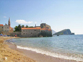 Budva beach
