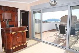 Bar with sea view