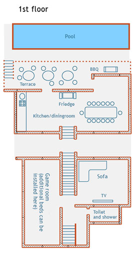 1st floor plan