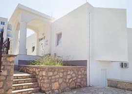 Front entrance