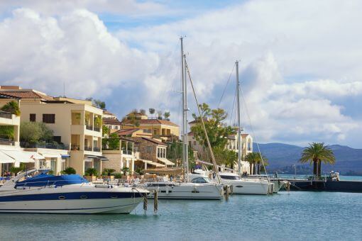 Porto Montenegro near Tivat