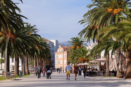 Tivat street scene
