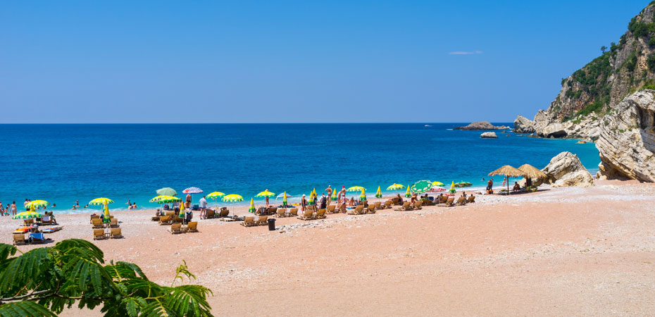 Rezevici Beach, Montenegro