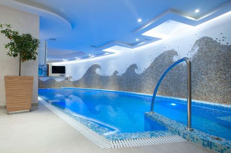 Indoor pool and Spa