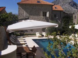 Villa Cattara and pool terrace