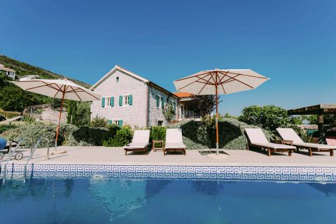 Pool and sunbathing terrace