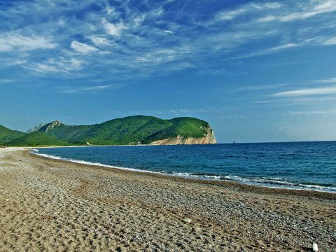 Beautiful sandy beach